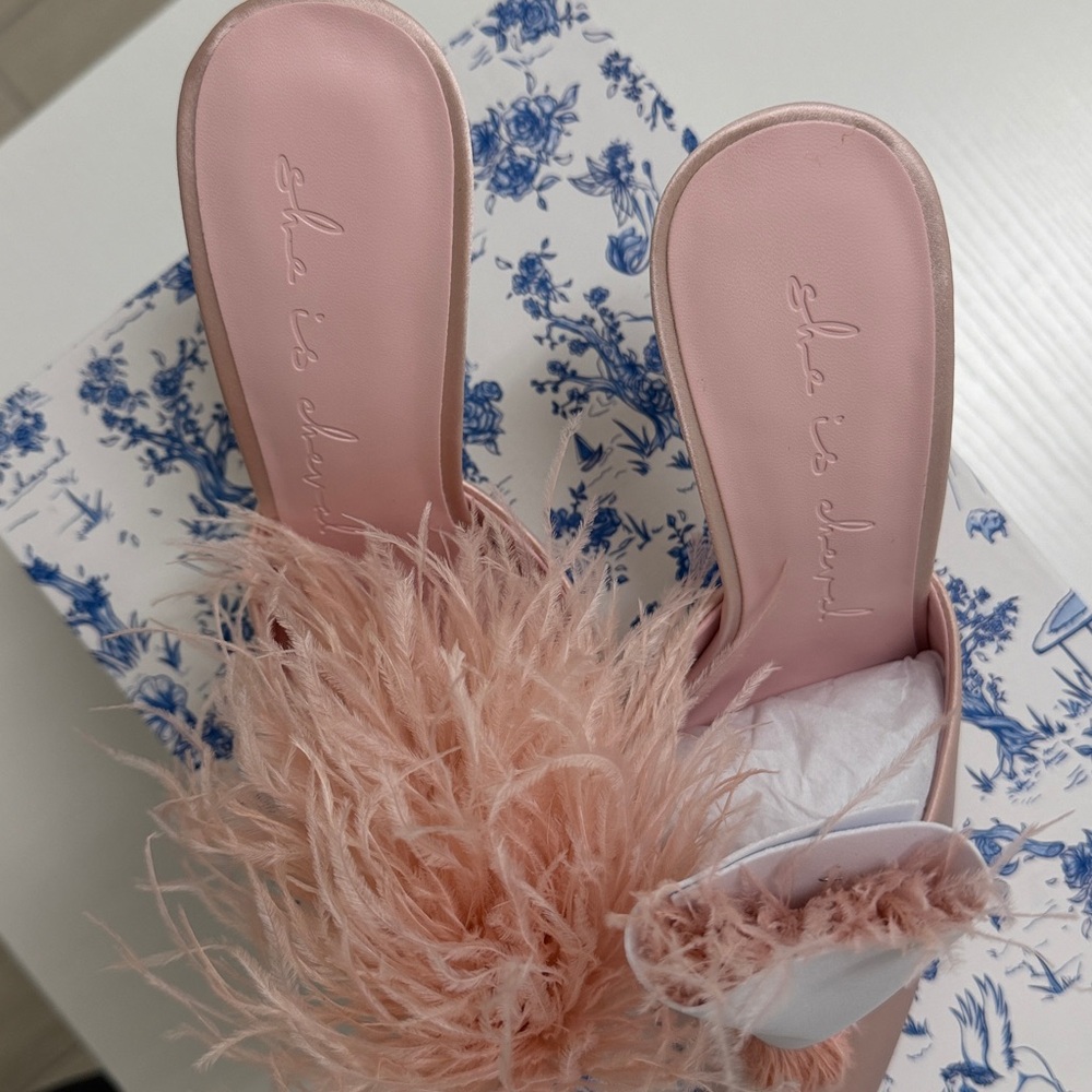 Pink Tassel Heels